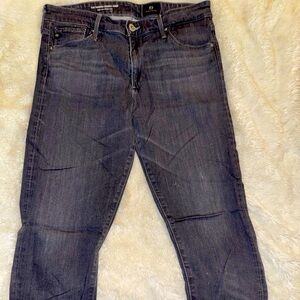AG Grey High Ris Skinny Jeanss